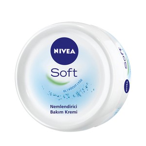 کرم مرطوب کننده سافت نیوا Nivea Soft 300Ml Nemlendirici Bakim Kremi