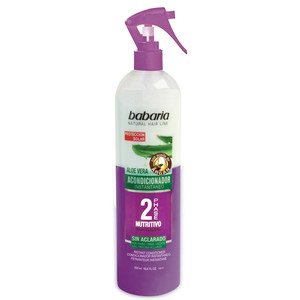 اسپری دوفاز باباریا حجم دهنده مو الورا رنگ بنفش حجم 500ml