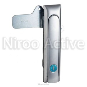 قفل سوئیچی عمودی نقره ای رک تابلو برق ms607-2-1