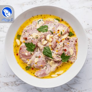 جوجه کبابی ران با استخوان مدیترانهای