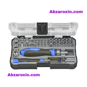 ست سر پیچ گوشتی 55 پارچه هیوندای مدل HC-55B