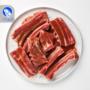 دنده کباب بره دودی باربیکیو