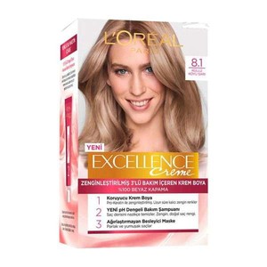 کیت رنگ موی لورال پاریس مدل Excellence شماره 8.1