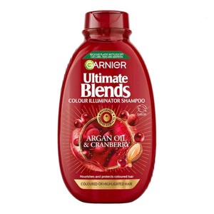 شامپو مغذی و محافظ رنگ گارنیر مدل ARGAN OIL & CRANBERRY حجم 400 میل