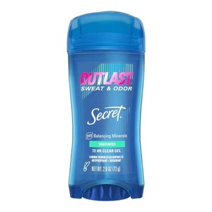 مام زیر بغل ژله ای سکرت مدل UNSCENTED وزن 73 گرم