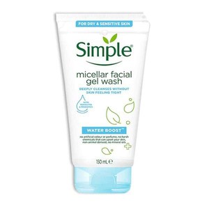 ژل شستشوی سیمپل مناسب پوست خشک و حساس حجم 150 میل