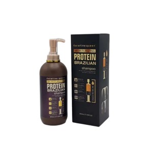 شامپو پروتئین کراتین کویین برزیلی بدون سولفات حجم 800 میل