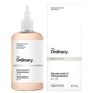 تونر روشن کننده اوردینری حاوی گلیکولیک اسید 7 درصد حجم 240 میل