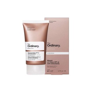 ضد آفتاب مینرال بی رنگ spf30اوردینری حجم 50 میل Ordinary