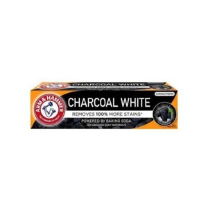 خمیر دندان سفید کننده روزانه آرم اند هامر زغالی مشکی مدل CHARCOAL WHITE PRO حجم 150 میل