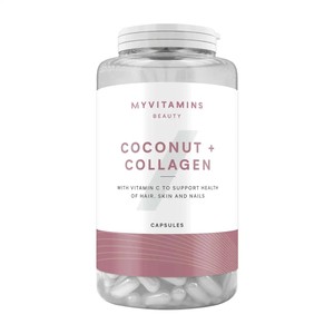 کپسول قرص کوکونات کلاژن COCONUT COLLAGEN مای ویتامینز 180 عددی