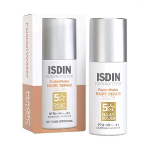 ضد آفتاب رنگی ایزدین مدل FUSION WATER MAGIC REPAIR حاوی SPF50 حجم 50 میل