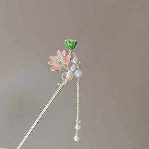 کانزاشی گل نیلوفر مرداب لاکچری آویزدار