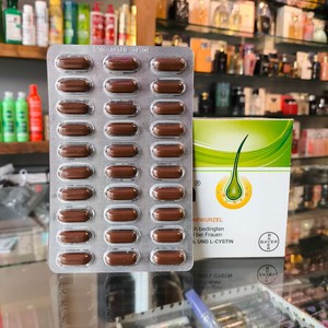 کپسول ضد ریزش مو پریورین بایر ورق 30 عددی اصلی خود کشور آلمان