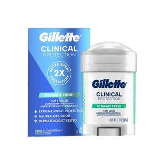 مام استیک کلینیکال ژیلت Gillette  مدل Ultimate Fresh حجم 48 گرم