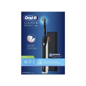 مسواک برقی اورال بی CLEAN & PROTECT مدل CROSS ACTION با کیف مسافرتی