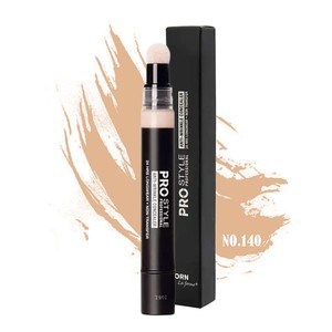 کانسیلر مایع پد دار یورن YORN مدل PRO STYLE شماره 140 حجم 7 میل