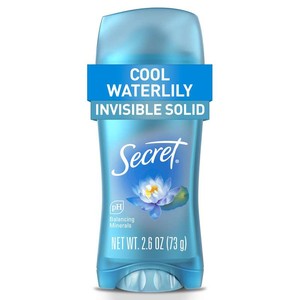 مام استیک صابونی سکرت Secret مدل نیلوفر آبی cool waterlily حجم 73 گرم
