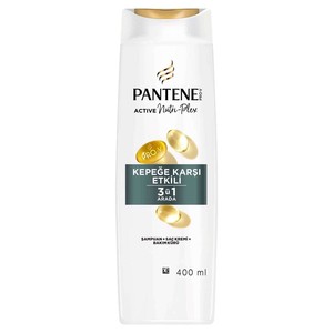 شامپو ضد شوره ۳ در ۱ پنتن Pantene مدل Kepeğe Karşı Etkili حجم 400 میل