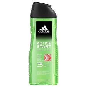 ژل شستشوی بدن،مو و صورت آدیداس مدل Active Start حجم 400 میل