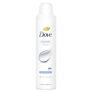 اسپری دئودورانت زنانه داو مدل CLASSIC FRESH حجم 250 میل