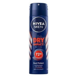 اسپری دئودورانت مردانه نیوا مدل درای ایمپکت DRY IMPACT حجم 200 میل