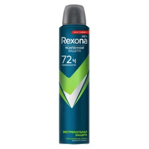 اسپری دئودورانت رکسونا Rexona مردانه 72 ساعته مدل Экстремальная защита حجم 150 میل