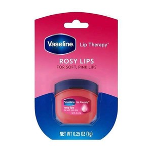 بالم لب کاسه ای وازلین مدل ROSY LIPS وزن 7 گرم