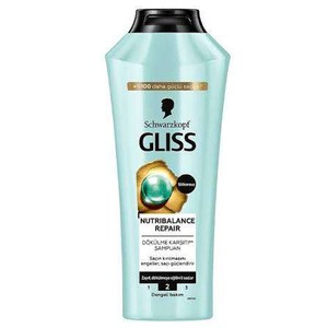 شامپو گلیس Gliss ضد ریزش مدل نشرال بالانس Nutriblance Repair حجم 500 میل