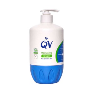 کرم مرطوب کننده کیووی QV مناسب پوست حساس 500 گرم