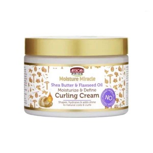 کرم موی حالت دهنده و مرطوب کننده افریکن پراید حاوی شی باتر و بذر کتان حجم 340 گرم