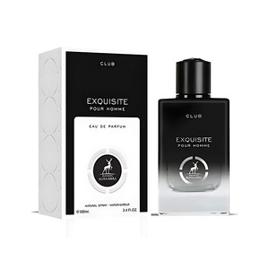 عطر الحمبرا مدل اکسکوزیت کلاب مشابه جیوانچی جنتلمن سوسایتی حجم 100 میل