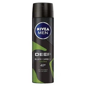اسپری ضد تعریق مردانه نیوا  مدل دیپ بلک کربن آمازون حجم 150 میل
