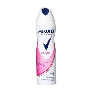 اسپری ضد تعریق زنانه رکسونا Rexona مدل بیوریتم  Biorythm حجم 200 میل ایتالیا
