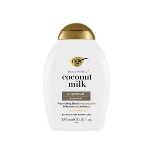 شامپو  بدون سولفات اوجی ایکس ogx مدل شیر نارگیل  Coconut Milk    حجم 385 میل