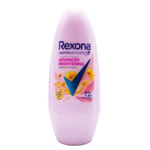 مام رول دئودورانت زنانه رکسونا مدل  ادونس برایت ADVANCED BRIGHTENING  حجم 45 میل
