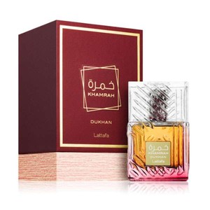 ادکلن لطافه مدل خمره دخان Khamrah Dukhan حجم 100 میل بدونه سلفون