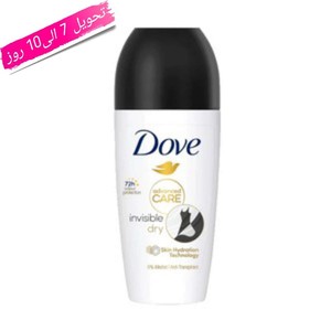 رول دئودورانت زنانه داو مدل اینویزیبل درای INVISIBLE DRY حجم 50 میل انگلیس