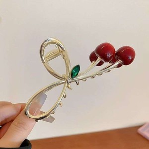 کلیپس مو فلزی طرح گیلاس وارداتی