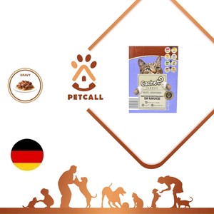 پوچ کچت گربه طعم های میکس در سس (Catchat Cat Pouch Mixed)