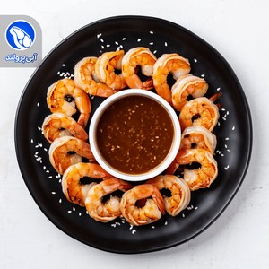 میگو کبابی دودی باربیکیو