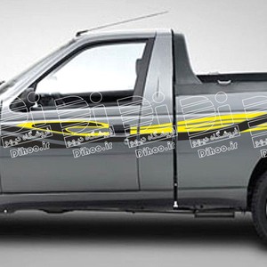 خط برچسبی وانت آریسان طرح هشت پا