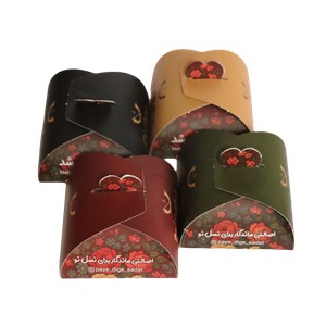 بسته بندی تک نفره 100عددی 60 گرمی ( طرح باغ گل )