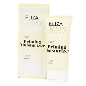 کرم پرایمر مرطوب کننده ویتامین سی الیزا جونز  eliza jones face priming moisturiser glow vitamin c