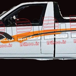 خط برچسبی وانت آریسان طرح پلیکان