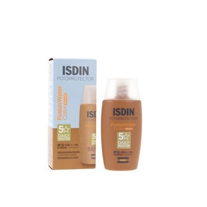 ضد آفتاب رنگی ایزدین Isdin مدل Fusion Water رنگ برنز حجم 50 میل