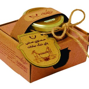 سمنوی کادویی 300 گرمی بادامی