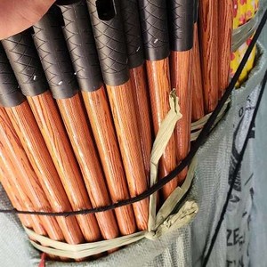 دسته جارو روکش دار چینی بسته 50 تایی (قیمت هر عدد 29.500)