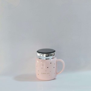 ماگ درب آینه ای قلب .ستاره