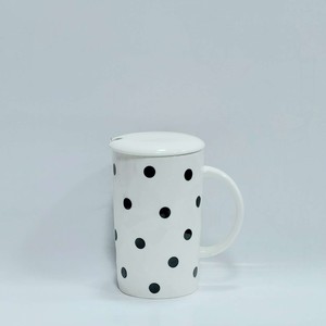 ماگ قدبلند درب قاشق دار